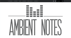Desktop Screenshot of ambientnotes.com